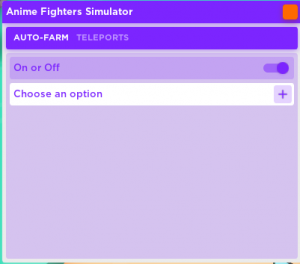 Anime Fighters Simulator AUTO FARM GUI
