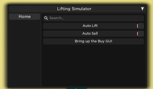 Lifting Simulator
